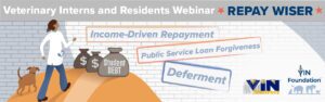 VIN Foundation | Supporting veterinarians to cultivate a healthy animal community | Student Debt | Veterinary Interns and Residents Climbing Mt. Debt Repay Wiser webinar