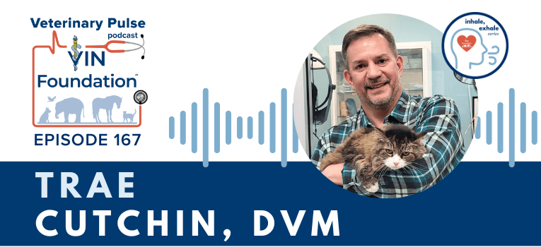 VIN Foundation | Supporting veterinarians to cultivate a healthy animal community | free resources veterinary students veterinarians | Blog | Veterinary Pulse Podcast | Veterinary Pulse Podcast with Dr. Trae Cutchin