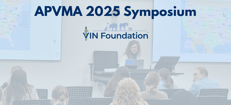 VIN Foundation presentation pre-veterinary prevet APVMA 2025 symposium