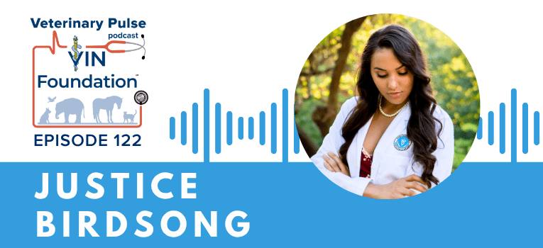 VIN Foundation | Supporting veterinarians to cultivate a healthy animal community | free resources veterinary students veterinarians | Blog | Veterinary Pulse Podcast | Veterinary Pulse Podcast with Justice Birdsong