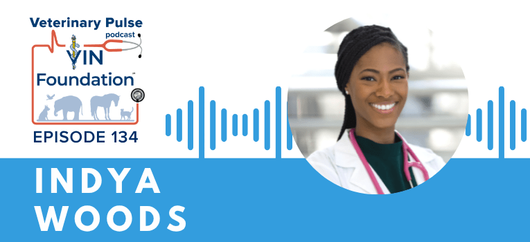 VIN Foundation | Supporting veterinarians to cultivate a healthy animal community | Blog | Veterinary Pulse Podcast | Veterinary Pulse Podcast with Indya Woods
