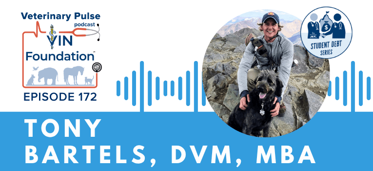 VIN Foundation | Supporting veterinarians to cultivate a healthy animal community | prevet resources veterinary student resources veterinarian resources | Nonprofit free veterinary resources | Blog | Dr. Tony Bartels on the latest student debt news | Veterinary medicine podcast vetmed podcast student debt podcast