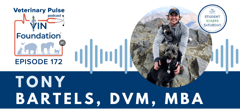 VIN Foundation | Supporting veterinarians to cultivate a healthy animal community | prevet resources veterinary student resources veterinarian resources | Nonprofit free veterinary resources | Blog | Dr. Tony Bartels on the latest student debt news | Veterinary medicine podcast vetmed podcast student debt podcast