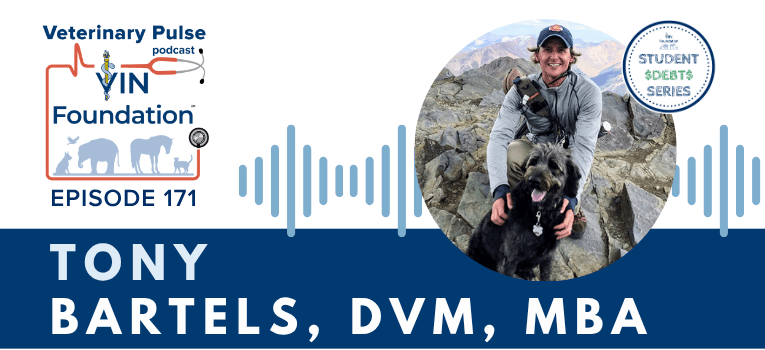VIN Foundation | Supporting veterinarians to cultivate a healthy animal community | prevet resources veterinary student resources veterinarian resources | Nonprofit free veterinary resources | Blog | Dr. Tony Bartels on the latest student loan announcements and what you need to know as we close out 2024 | Veterinary medicine podcast vetmed podcast student debt podcast
