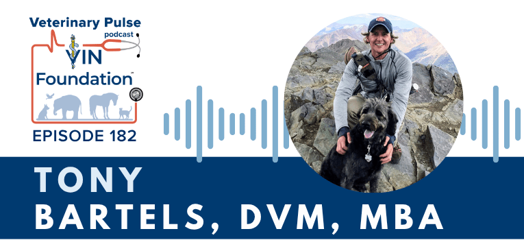 VIN Foundation | Supporting veterinarians to cultivate a healthy animal community | prevet resources veterinary student resources veterinarian resources | Nonprofit free veterinary resources | Blog | Veterinary Pulse Podcast Episode 182 | Dr. Tony Bartels on the latest student loan news