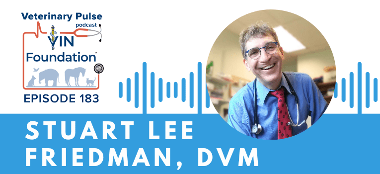 VIN Foundation | Supporting veterinarians to cultivate a healthy animal community | free resources veterinary students veterinarians | Blog | Veterinary Pulse Podcast | Veterinary Pulse Podcast with Dr. Lee Friedman