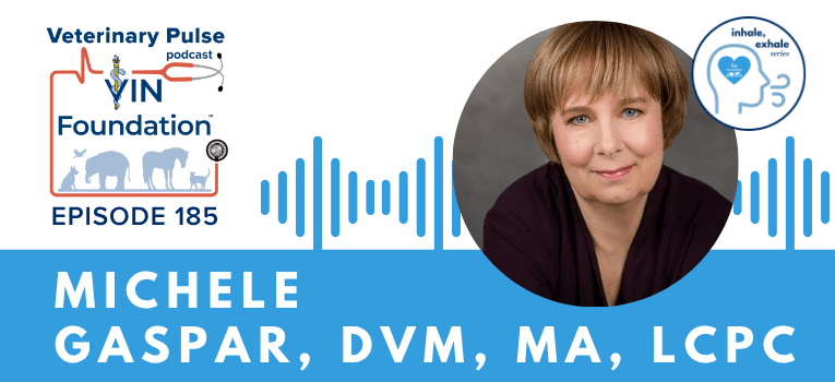VIN Foundation | Supporting veterinarians to cultivate a healthy animal community | free resources veterinary students veterinarians | Blog | Veterinary Pulse Podcast | Veterinary Pulse Podcast with Dr. Michele Gaspar